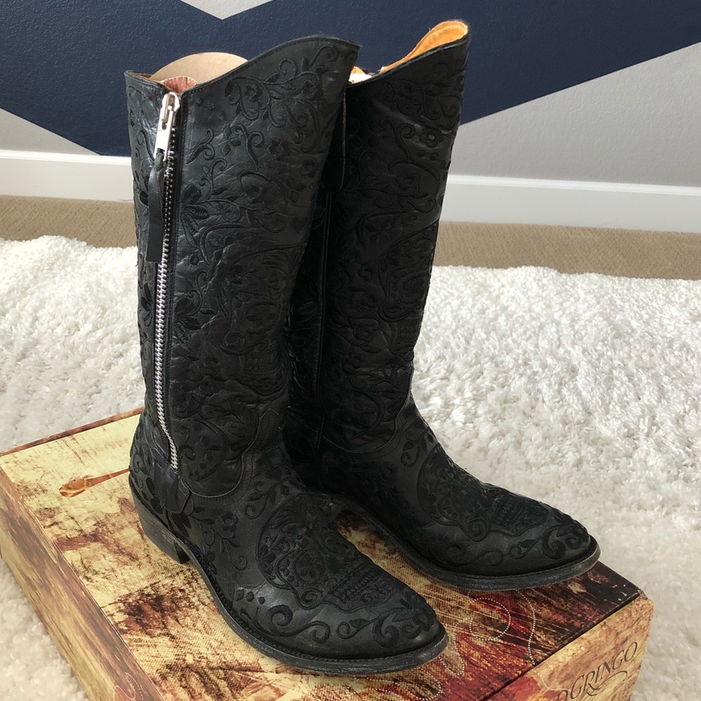 Old Gringo Klak Razz Black Size 10